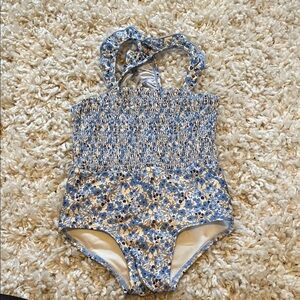 18M H&M crossover back floral swimsuit